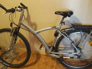 bicicleta în stare buna, aluminiu, bTwin, велосипед foto 2