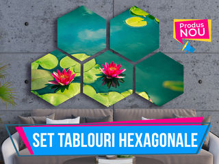 Portrete Tablouri Hexagonale!Новый продукт!Шестигранный фотографии напечатаны на холcте foto 9