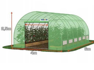 Sere de grădină la cele mai mici prețuri, 6x3x2,5m/ 6x4x 2,5m/ 8x4x 2,5m  - livrare,credit !! foto 4