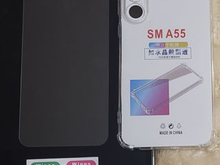 Samsung Galaxy A55 / A35  Husa + Sticla Чехол + Стекло