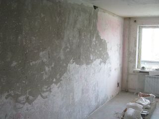 Очистка стен от старой краски,клея.Шлифование,удаление бугров стяжки. foto 6