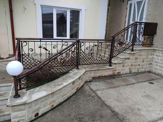 Porti, garduri, balustrade, copertine, porti profnastil, gard profnastil foto 7