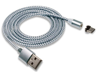 Магнитный-контакт. Кабель для Зарядки мобильных телефонов. Type C и Micro USB.