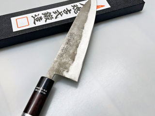 Японский поварской нож Gyuto ручной работы foto 5