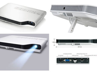 лазерный проектор Casio Ultra--Slim (компактный), ресурс лампы 20000 часов