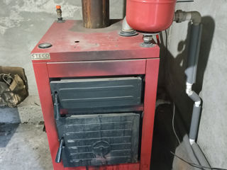 Vind cazan pe lemne si carbune 35kw
