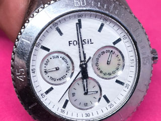 Fossil quartz chronograph на ходу foto 7