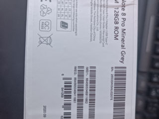 Xiaomi Redmi Note 8 pro mineral Grey