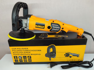 Новая полировальная машина DeWalt 1250W с регулировкой foto 1