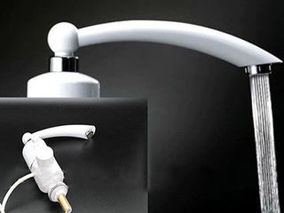 Проточный водонагреватель robinet electric 750 лей гарантия 1 год кран электрический foto 4