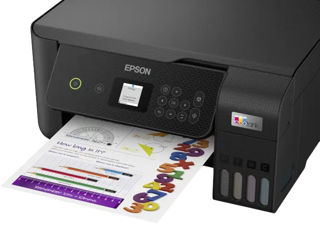 Multifunctional Inkjet Epson MFD L3260, Negru foto 2