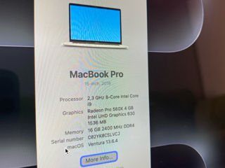 MacBook Pro 15 Late 2019 foto 5