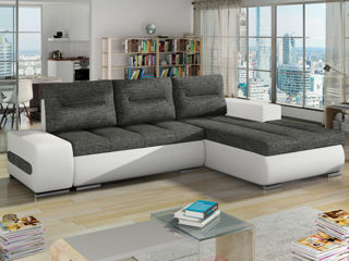 Canapea de forma minimalistă cu confort maxim