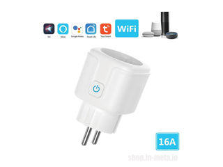 ID-219 - WiFi Smart Socket Plug Adapter - WiFi Умная розетка foto 2