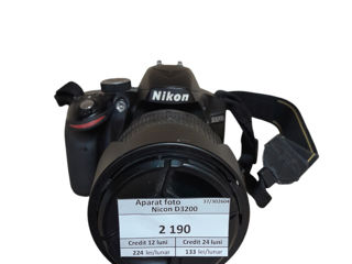 Nicon D3200 - 2190 lei