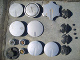 Колпаки на железных дисков R-13;14;15.Calpace la discuri de metal R-13;14;15; шины б/у foto 2