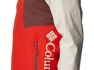 Новая куртка Columbia Inner Limits II Rain Jacket размер L - Spicy, Light Raisin, Chalk foto 3