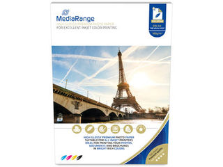 MediaRange 210 x 297mm Photo paper for inkjet printers, high-glossy, 160g, 100 sheets foto 1