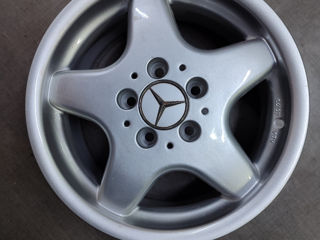 Vind 4 jante noi mercedes original R15. 5 x112 j 7