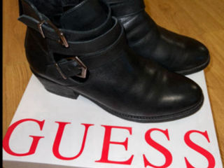 Botine guess piele naturală 39 ботинки женские foto 4