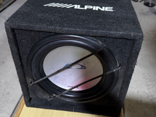 Subwoofer și amplificator Alpina