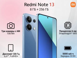 Redmi Note 13 8/256 gb Sigilat! Новый! foto 5