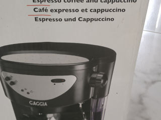 Gaggia milano italia - masina de cafea americano / espresso / cappuccino / latte foto 7