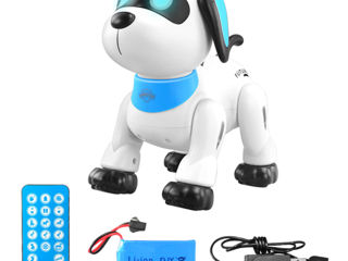 Робот собака радиоуправляемая, голосовое управление. Caine robot controlat radio, control vocal. foto 4