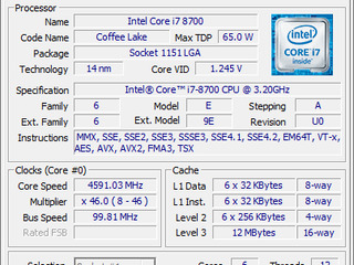 HP Z2 G4 Tower Workstation i7-8700 6 cores 3.2-4.0 GHz foto 5