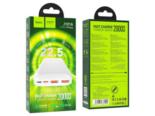 HOCO J101A Astute 22.5W power bank complet compatibil (20000mAh)