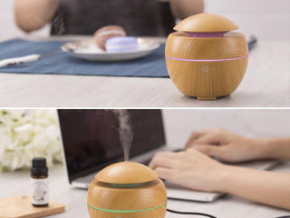 Umidificator de aer,aromaterapie,lampa de veghe Ультразвуковой увлажнитель воздуха с ароматераптей foto 13