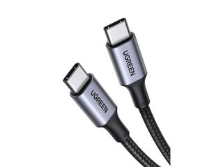 Ugreen USB-C 3.1 M/M Gen2 5A Cable with Braided 1m, Black