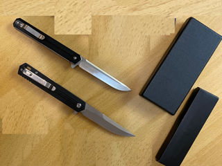 Складной карманный нож - флиппер, острый и прочный. Новый чехол для ножа, на ремень,