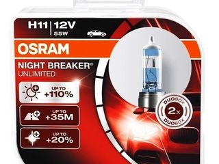 Lampi Osram night breaker laser +200% +150%, 24V +100% livrare foto 9