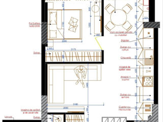 1-комнатная квартира, 49 м², Буюканы, Кишинёв фото 10