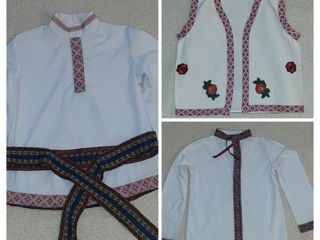 3 Cămăși traditionale moldovenești la vârsta 7-12 ani