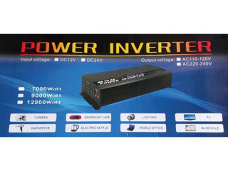 Преобразователь 7 000W 12V-220V/Invertor tensiun foto 1