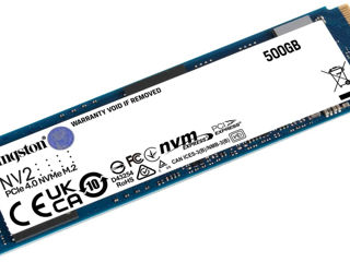 new / SSD M.2 NVMe 500GB Kingston NV2 PCIe 4.0,Read 3500MB/s Write 2100 MB/s,compatibil cu PCIe 3.0 foto 4