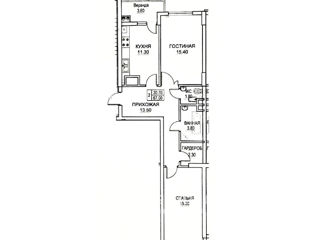 Apartament cu 2 camere, 67 m², Buiucani, Chișinău foto 4