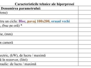 Utilaj p/u producere fortan si pavaj hiperpres automat foto 6