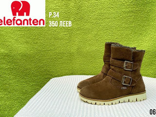 Timberland, Jack Wolfskin, Superfit, Ecco, Moonboot, Elefanten Размер 33-34. foto 4