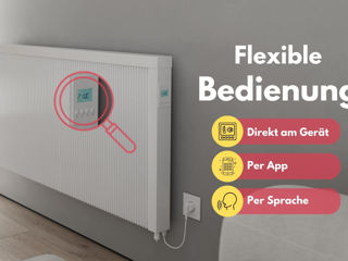 Radiator electric, econom, Wi-Fi, voce. Радиатор foto 2