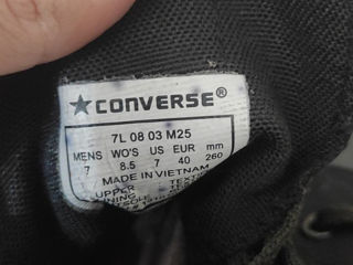 Converse all star black hightop foto 5