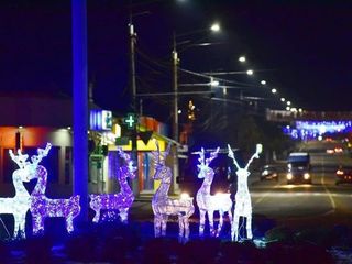 2,15metri inaltime, figuri decorative pentru sarbatorile de iarna de la 1700 le новогодние украшения foto 4