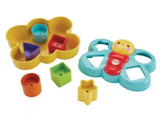 Jucarie cu activitati-Fluturasi cu forme, Fisher Price foto 3