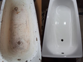 Как восстановить старую чугунную,металлическую или акриловуую ванну с минимальными затратами? foto 2
