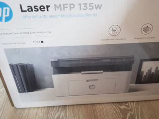 Printer HP Laser MFP 135W scanare printer xerox foto 4