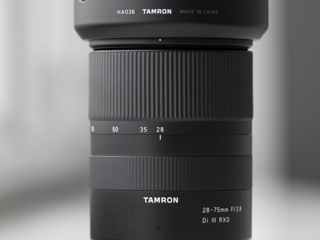 Tamron 28-75mm F2.8 RXD III Montura Sony E Bălți foto 5