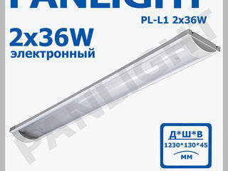 Люминесцентные светильники, светильники для бактерицидных ламп, panlight, освещение в Молдове foto 3
