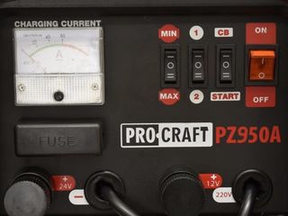 Пуско-зарядное устройство Procraft PZ-950А/гарантия+быстрая бесплатная доставка по всей Mолдове/2500 foto 2